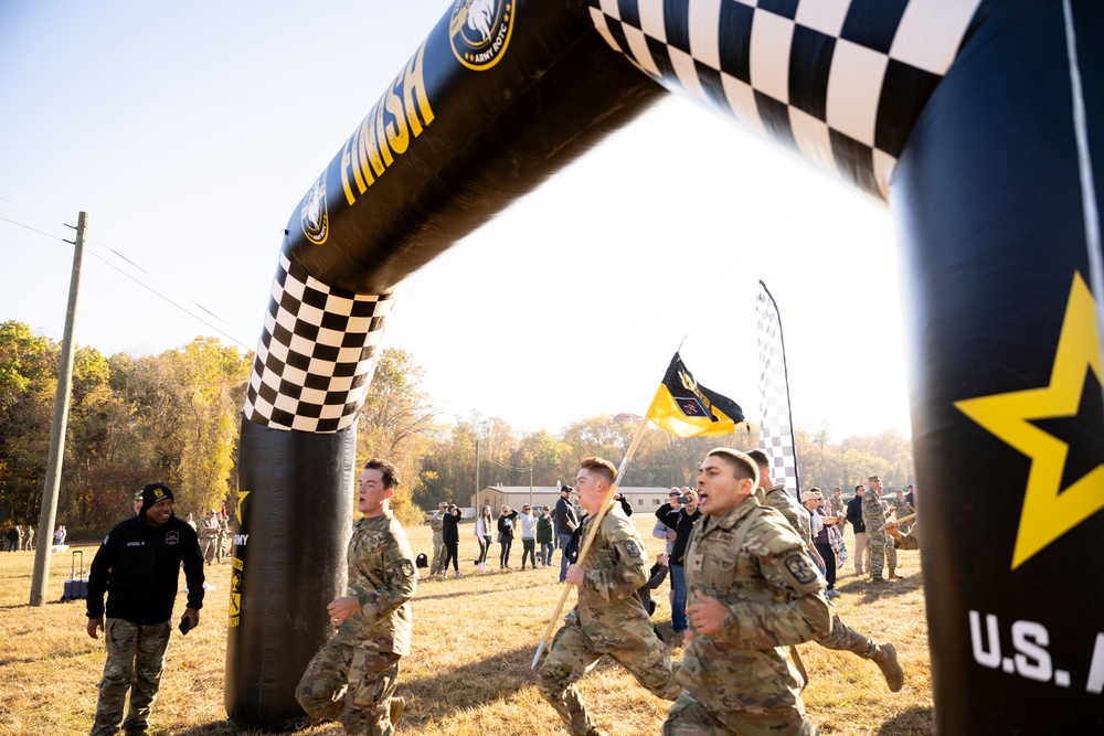 Army ROTC Brigade Ranger Challenge: 5 Mile Run