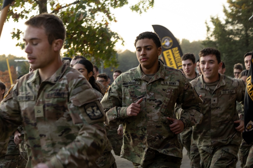 Army ROTC Brigade Ranger Challenge: 5 Mile Run