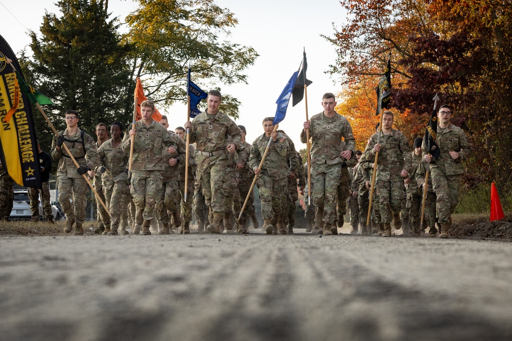 Army ROTC Brigade Ranger Challenge: 5 Mile Run