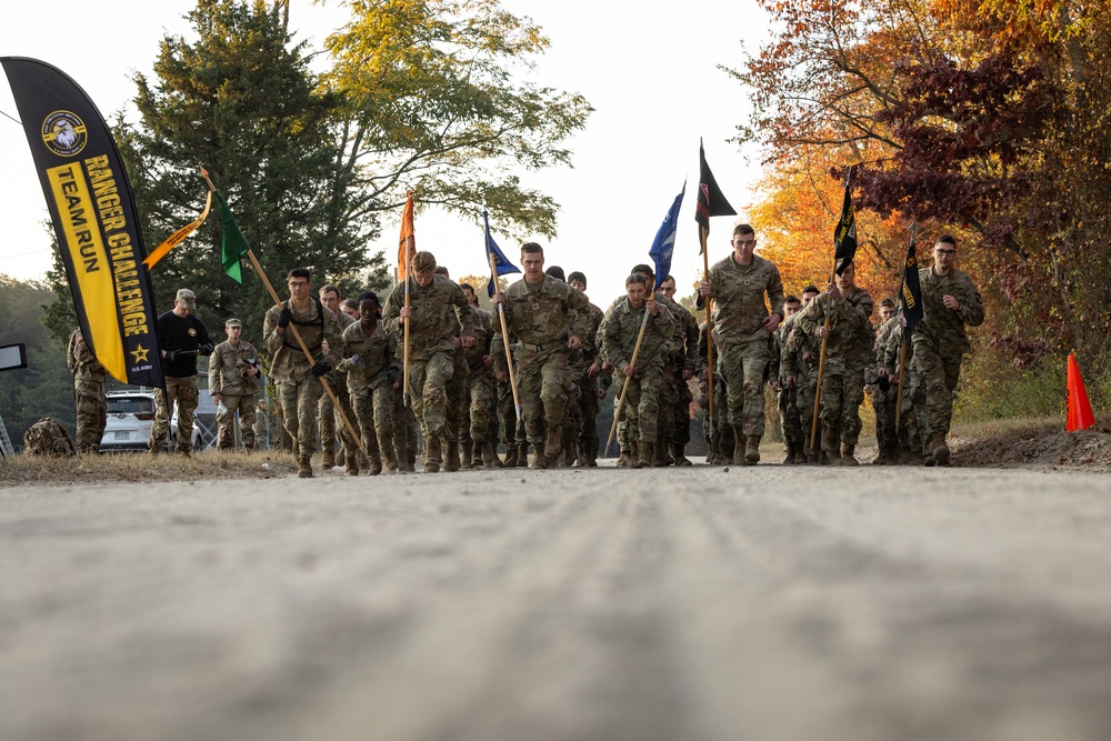 Army ROTC Brigade Ranger Challenge: 5 Mile Run