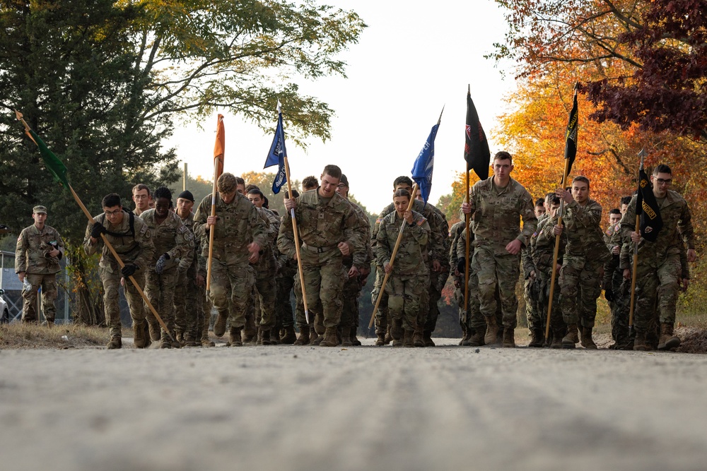 Army ROTC Brigade Ranger Challenge: 5 Mile Run