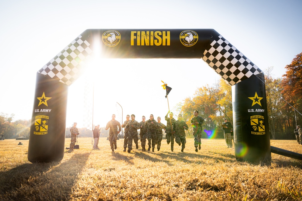 Army ROTC Brigade Ranger Challenge: 5 Mile Run