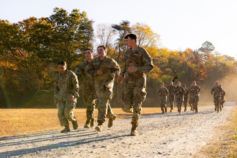 Army ROTC Brigade Ranger Challenge: 5 Mile Run