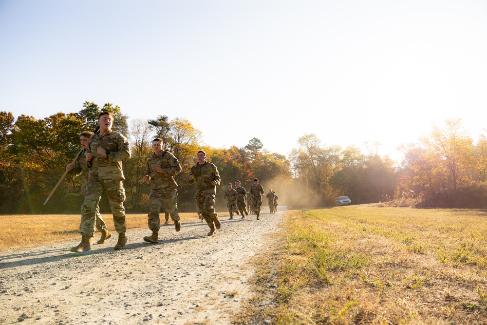 Army ROTC Brigade Ranger Challenge: 5 Mile Run