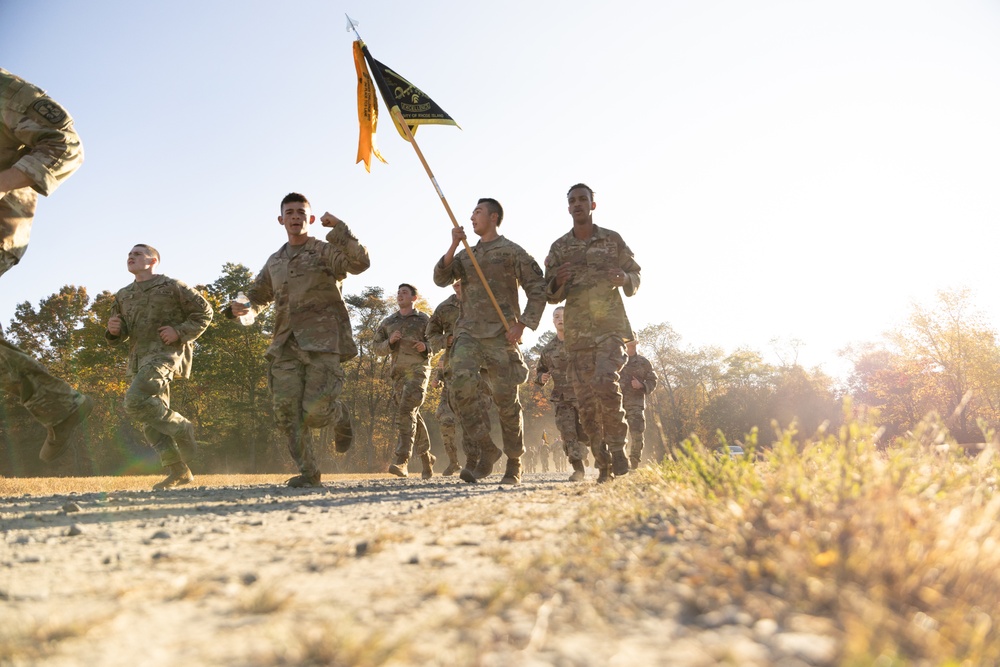 Army ROTC Brigade Ranger Challenge: 5 Mile Run