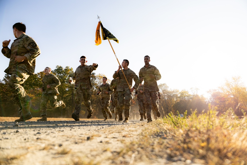 Army ROTC Brigade Ranger Challenge: 5 Mile Run