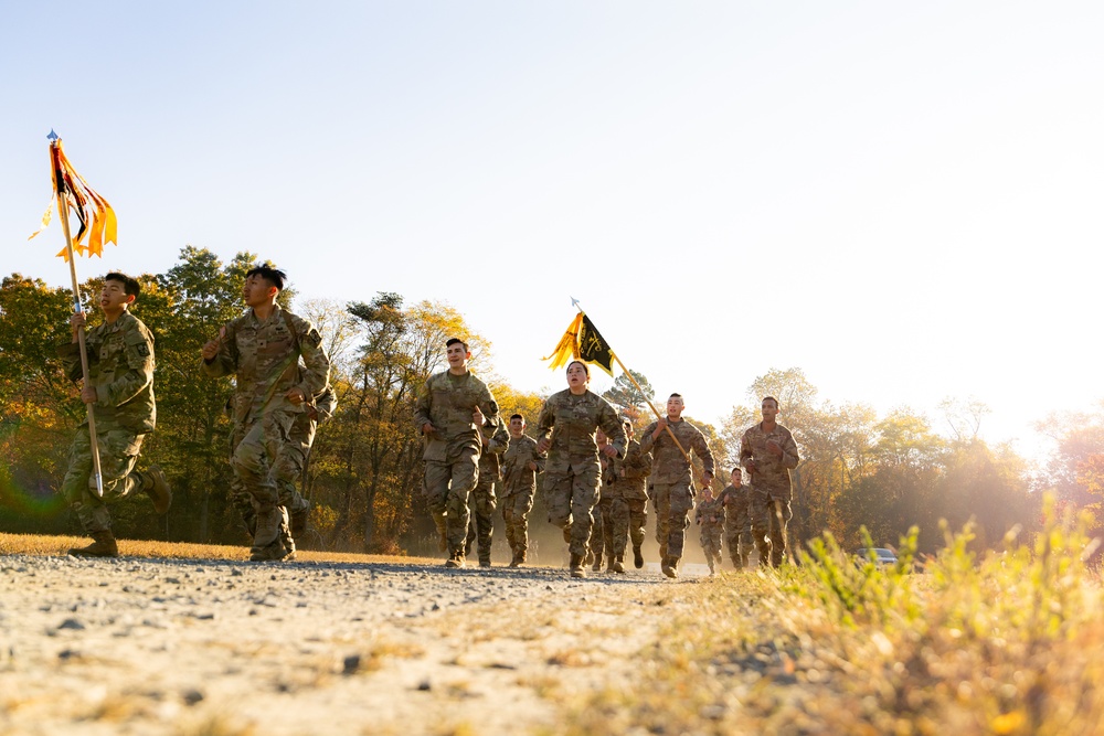 Army ROTC Brigade Ranger Challenge: 5 Mile Run