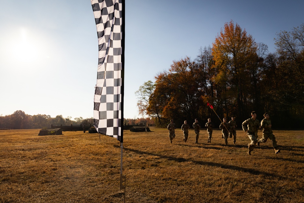 Army ROTC Brigade Ranger Challenge: 5 Mile Run