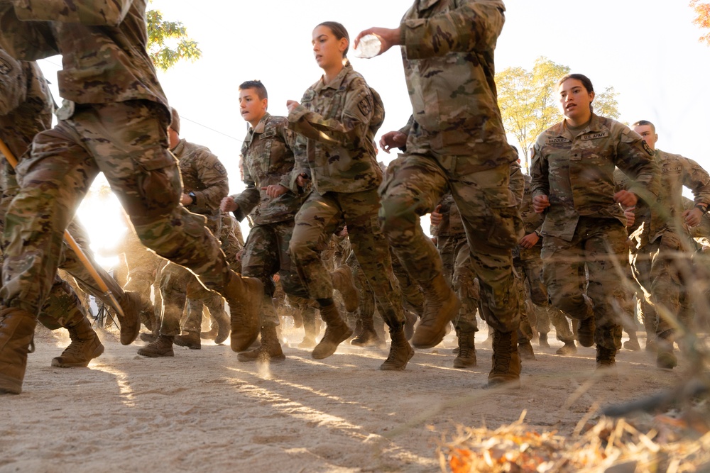 Army ROTC Brigade Ranger Challenge: 5 Mile Run