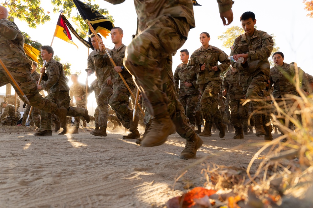 Army ROTC Brigade Ranger Challenge: 5 Mile Run