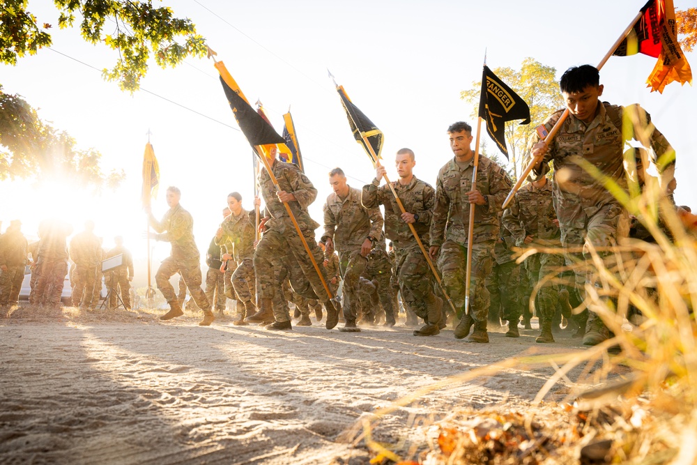 Army ROTC Brigade Ranger Challenge: 5 Mile Run