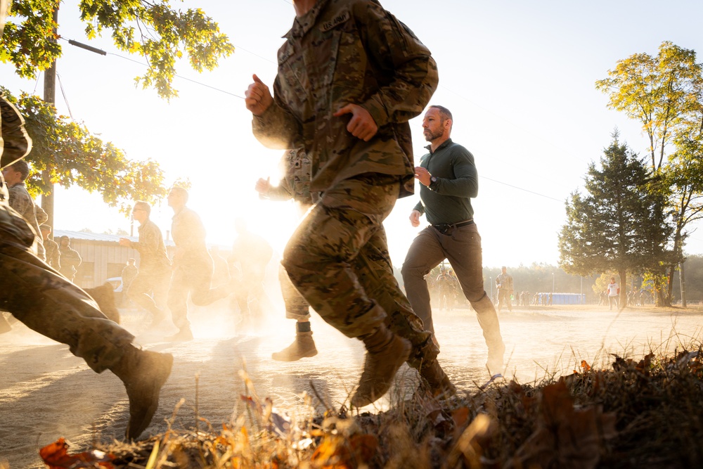 Army ROTC Brigade Ranger Challenge: 5 Mile Run