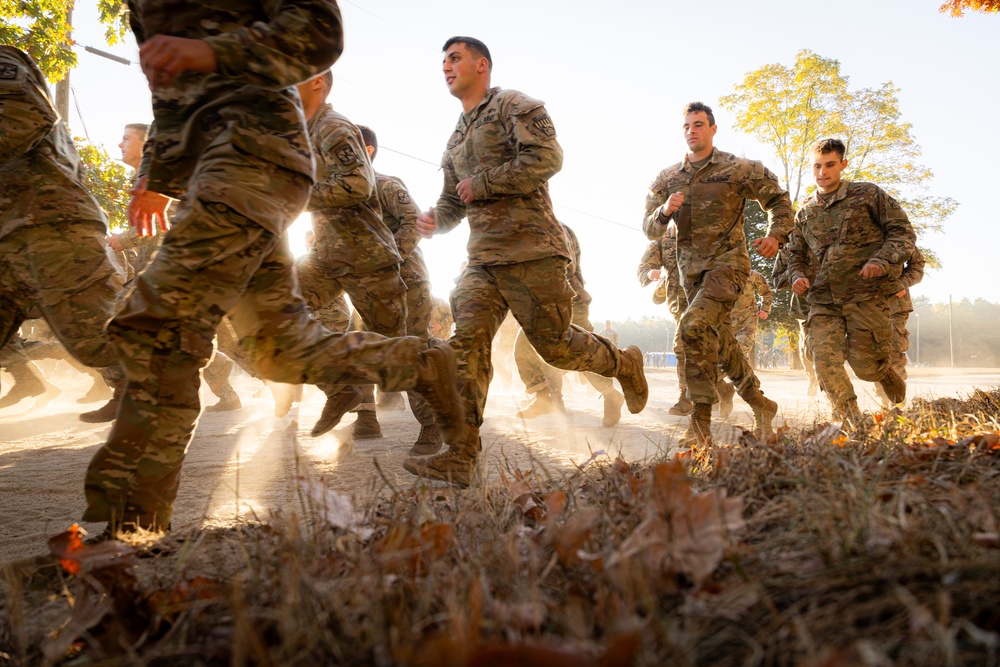 Army ROTC Brigade Ranger Challenge: 5 Mile Run