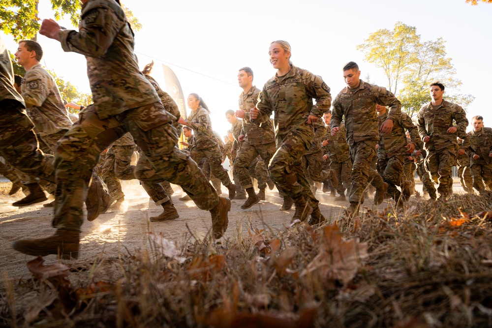 Army ROTC Brigade Ranger Challenge: 5 Mile Run