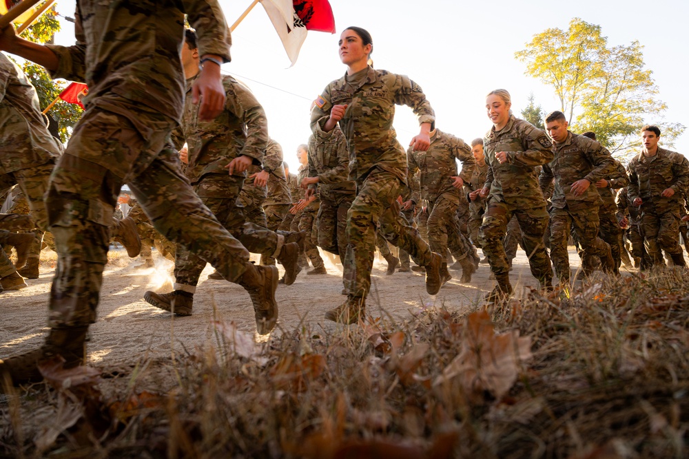 Army ROTC Brigade Ranger Challenge: 5 Mile Run