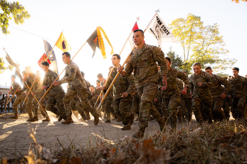 Army ROTC Brigade Ranger Challenge: 5 Mile Run