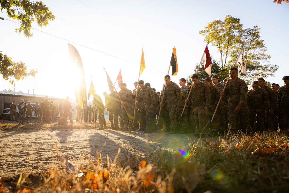 Army ROTC Brigade Ranger Challenge: 5 Mile Run