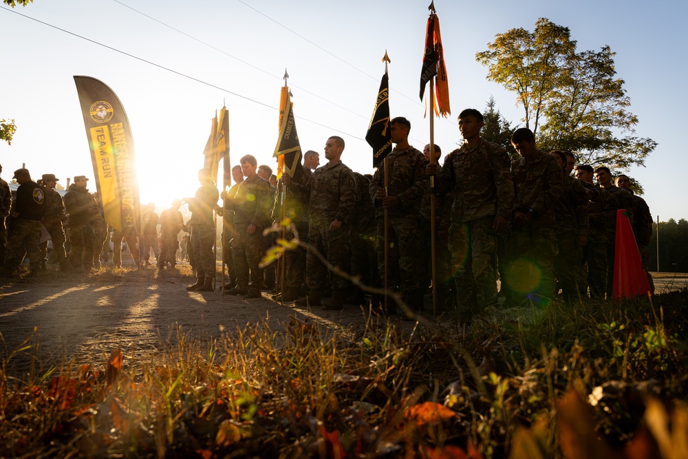 Army ROTC Brigade Ranger Challenge: 5 Mile Run