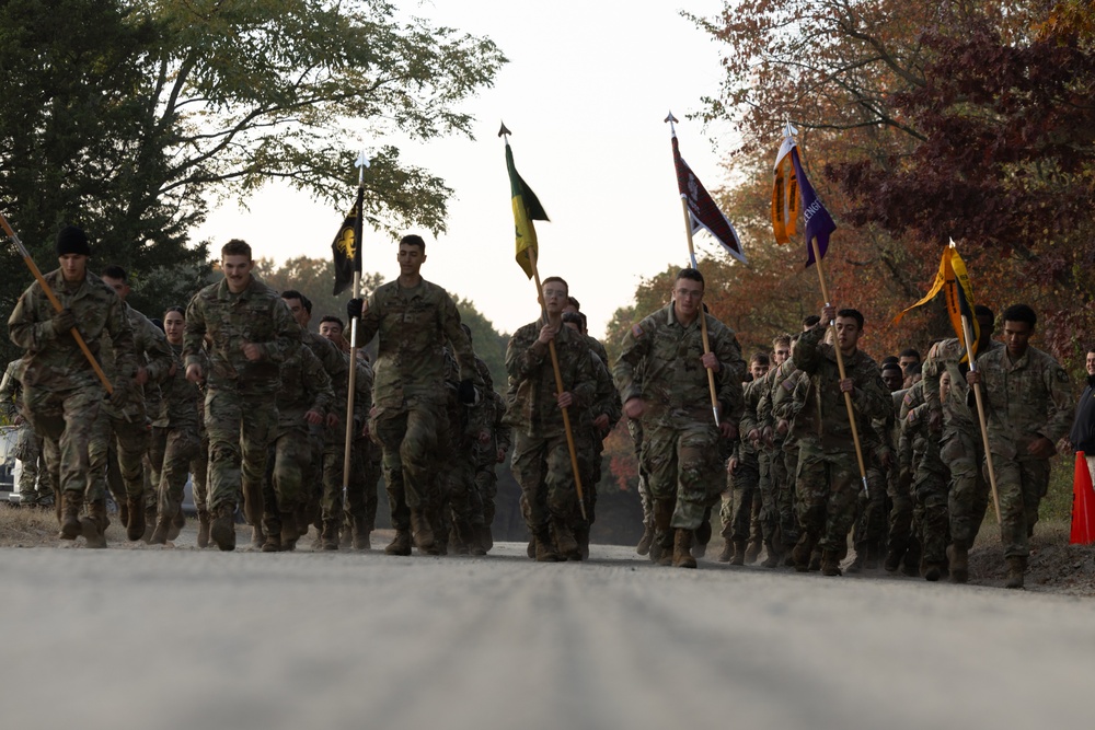 Army ROTC Brigade Ranger Challenge: 5 Mile Run