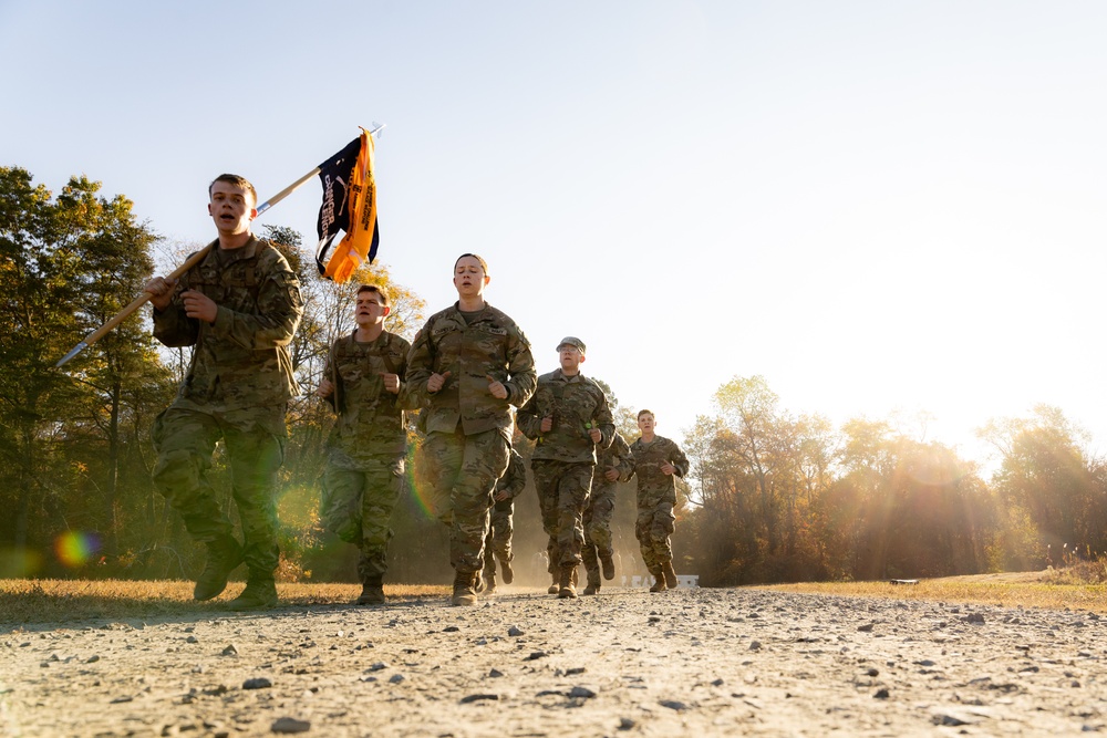 Army ROTC Brigade Ranger Challenge: 5 Mile Run