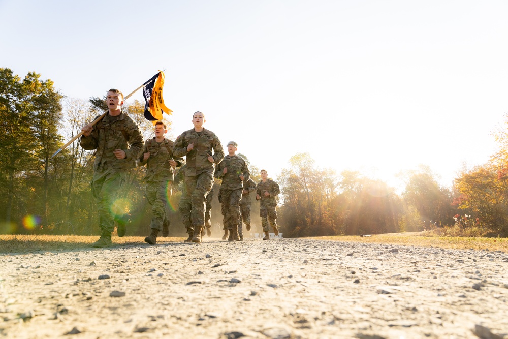 Army ROTC Brigade Ranger Challenge: 5 Mile Run