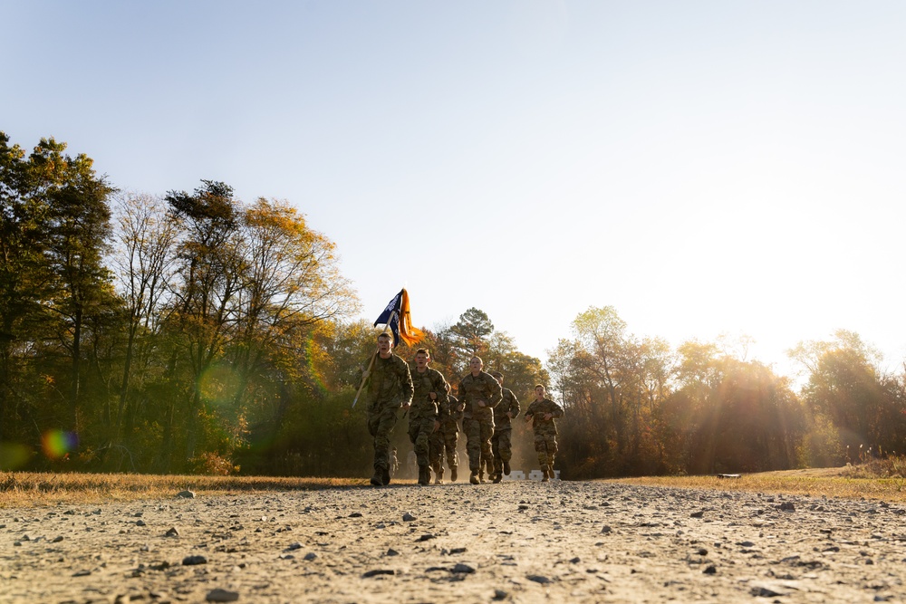 Army ROTC Brigade Ranger Challenge: 5 Mile Run