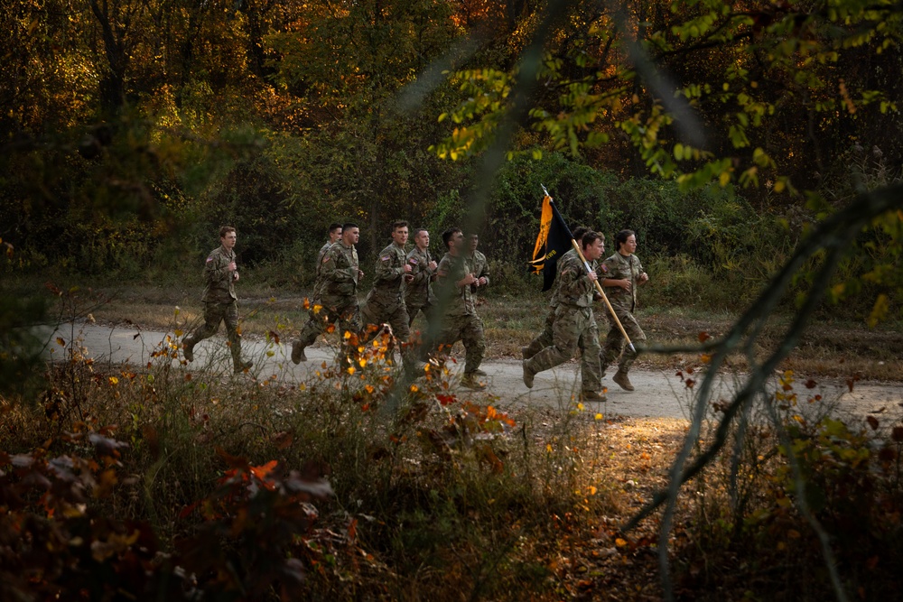 Army ROTC Brigade Ranger Challenge: 5 Mile Run