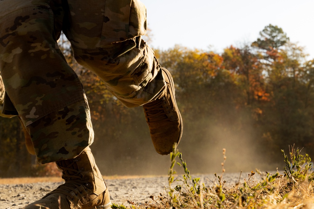 Army ROTC Brigade Ranger Challenge: 5 Mile Run