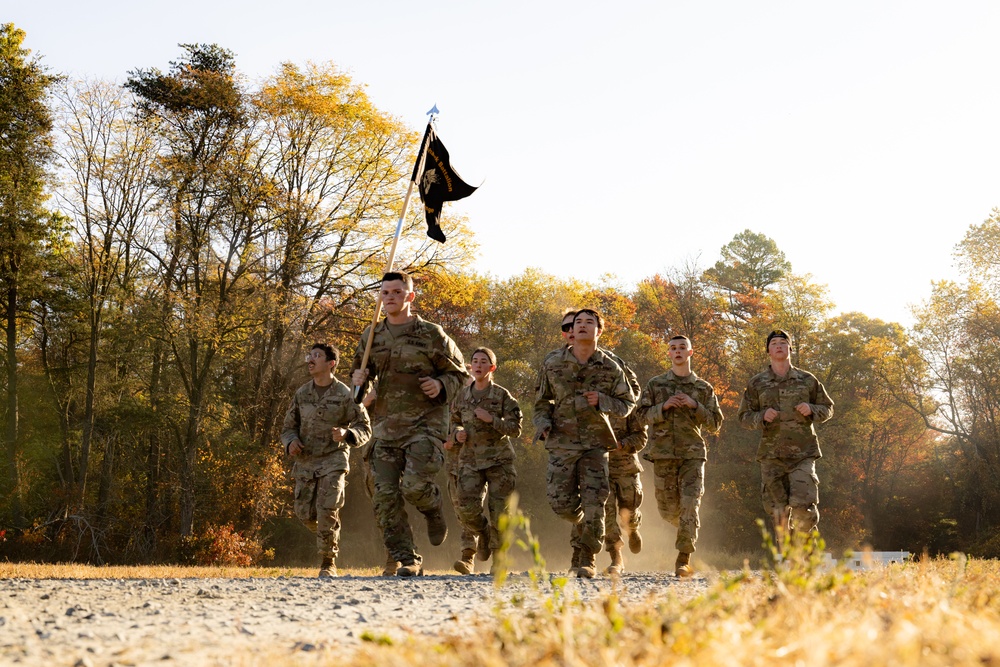 Army ROTC Brigade Ranger Challenge: 5 Mile Run