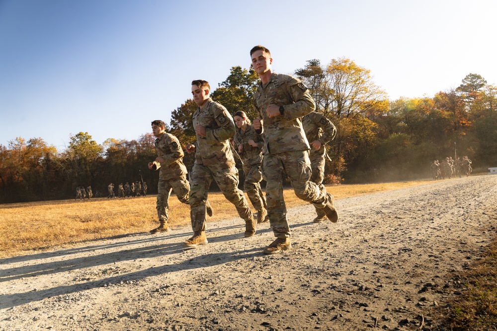 Army ROTC Brigade Ranger Challenge: 5 Mile Run