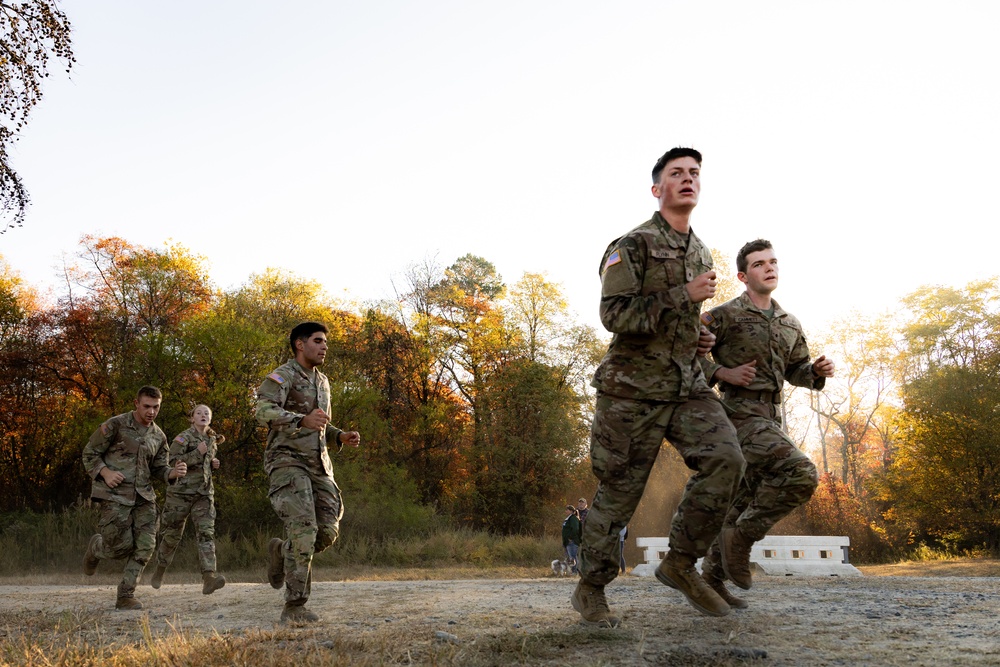 Army ROTC Brigade Ranger Challenge: 5 Mile Run