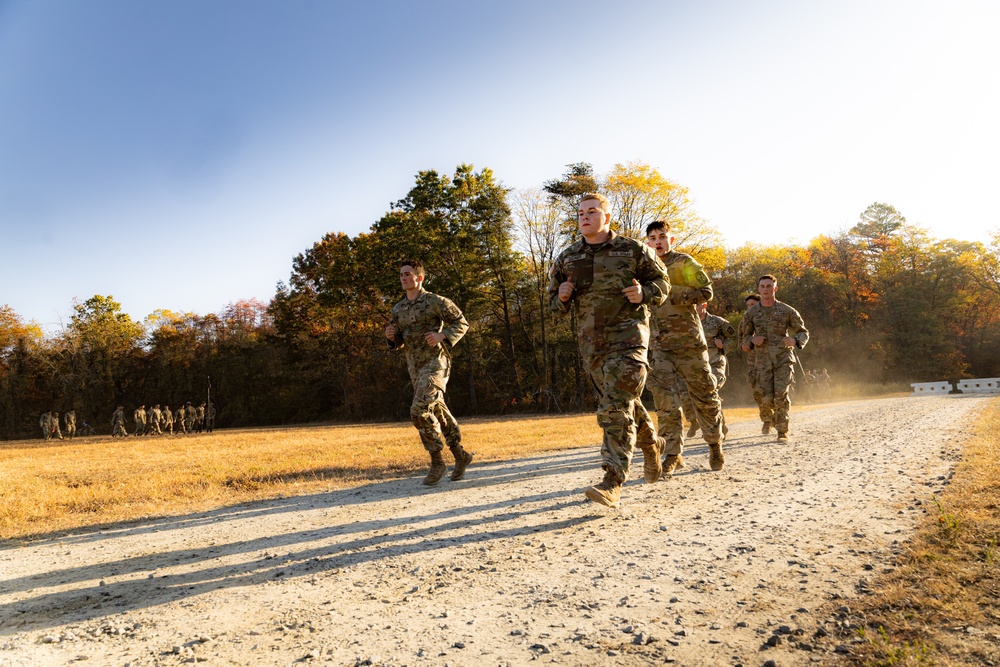 Army ROTC Brigade Ranger Challenge: 5 Mile Run