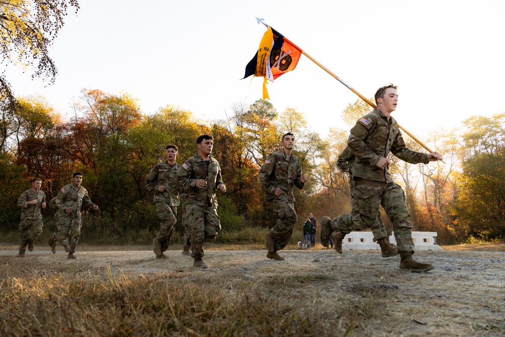 Army ROTC Brigade Ranger Challenge: 5 Mile Run