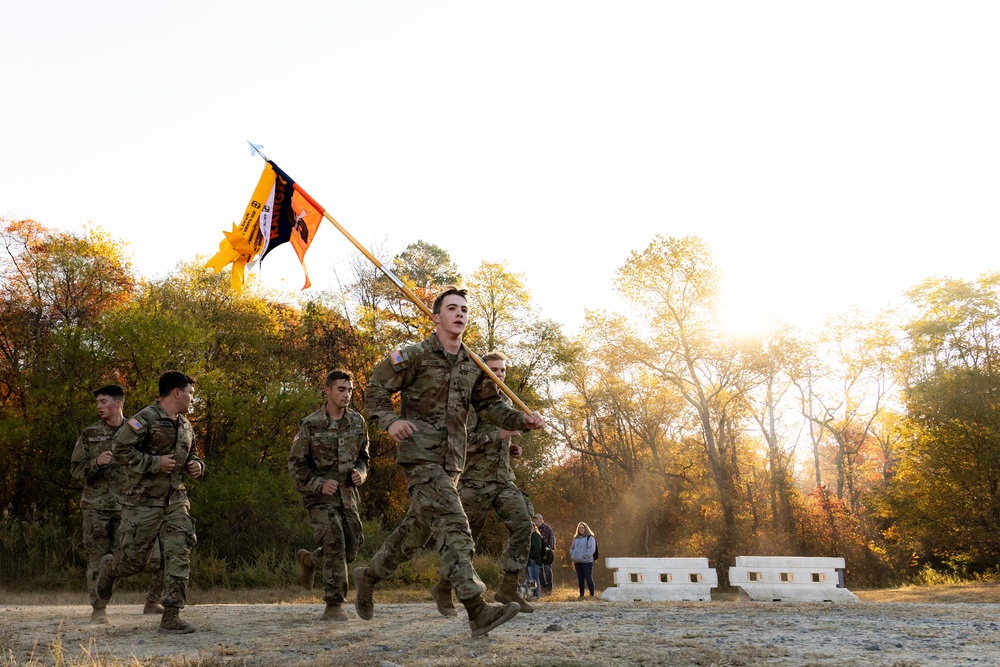 Army ROTC Brigade Ranger Challenge: 5 Mile Run