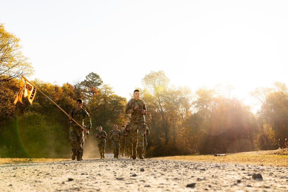 Army ROTC Brigade Ranger Challenge: 5 Mile Run