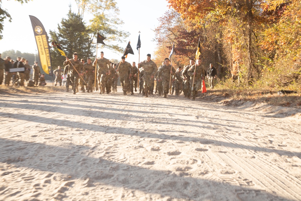 Army ROTC Brigade Ranger Challenge: 5 Mile Run