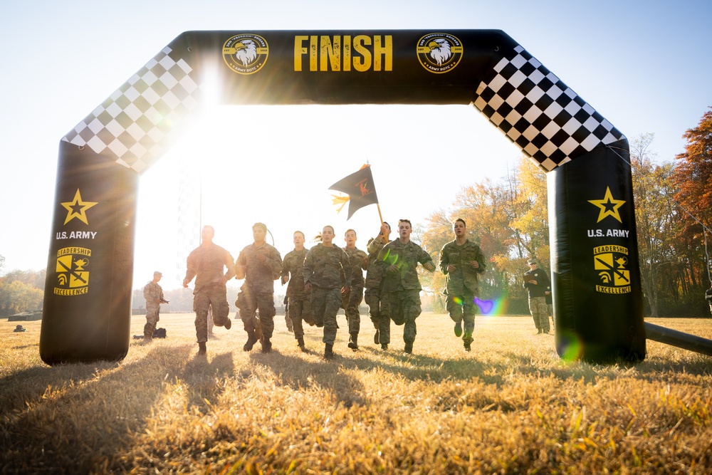 Army ROTC Brigade Ranger Challenge: 5 Mile Run