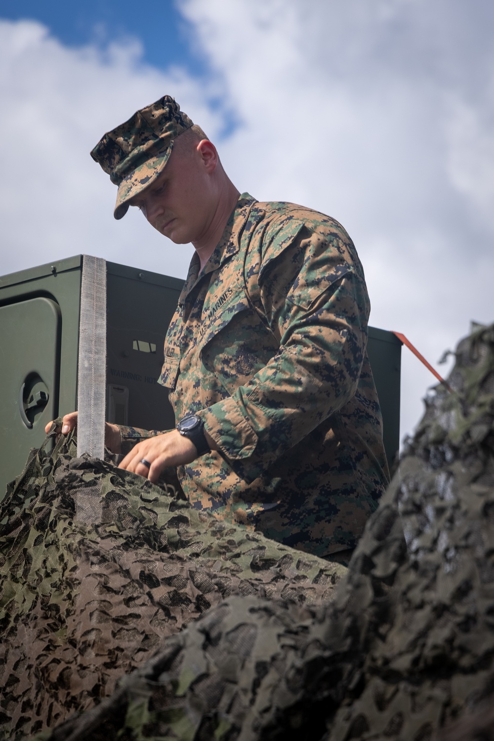 KS 25 | Marines with 12th MLR Set Up Ground/Air Task Oriented Radar