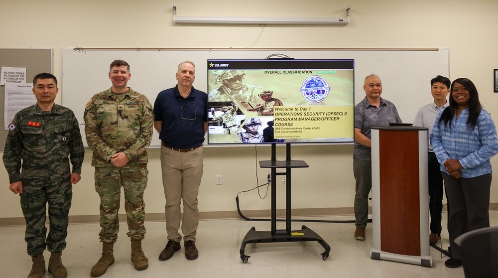 USFK, 8th Army Korea Conduct Combined Forces OPSEC Level II Training