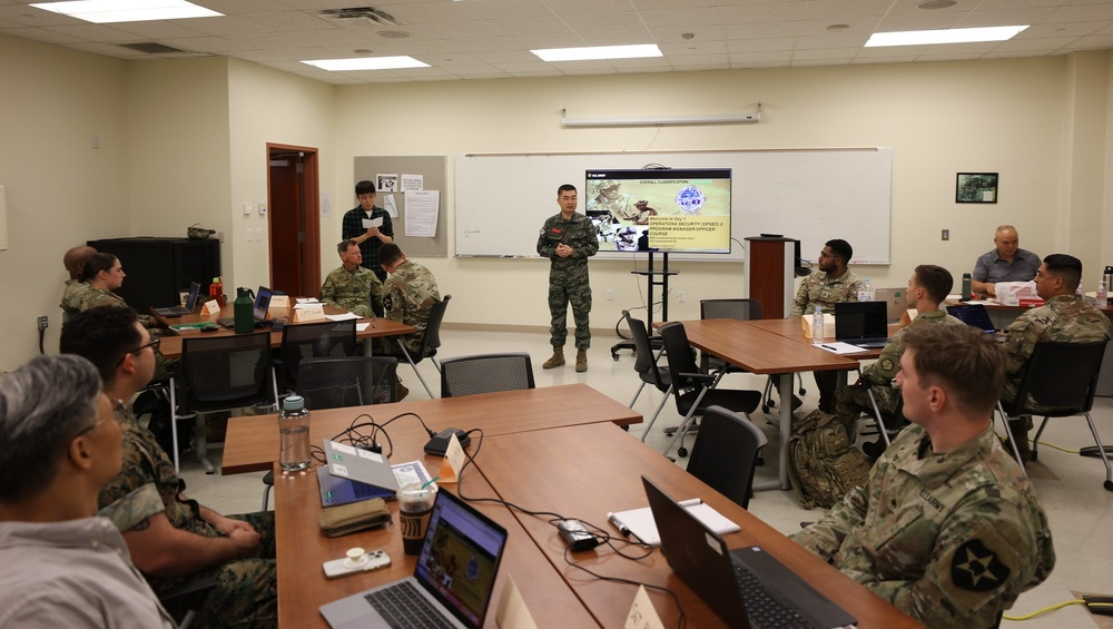 USFK, 8th Army Korea Conduct Combined Forces OPSEC Level II Training