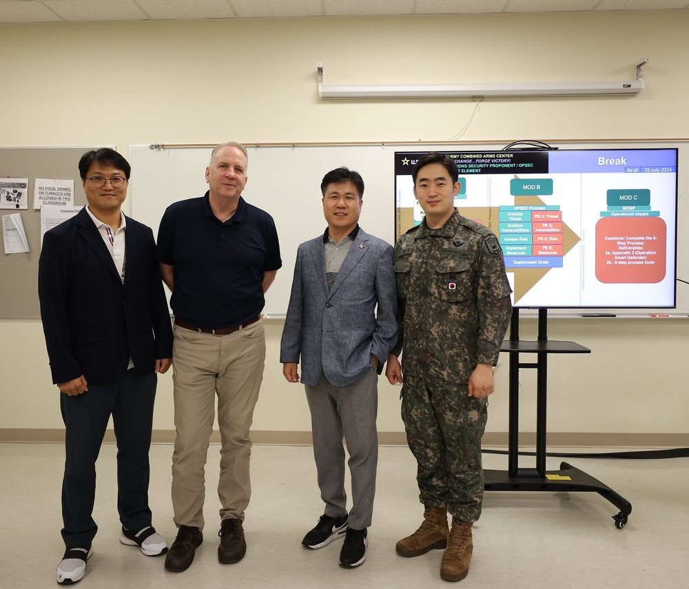 USFK, 8th Army Korea Conduct Combined Forces OPSEC Level II Training