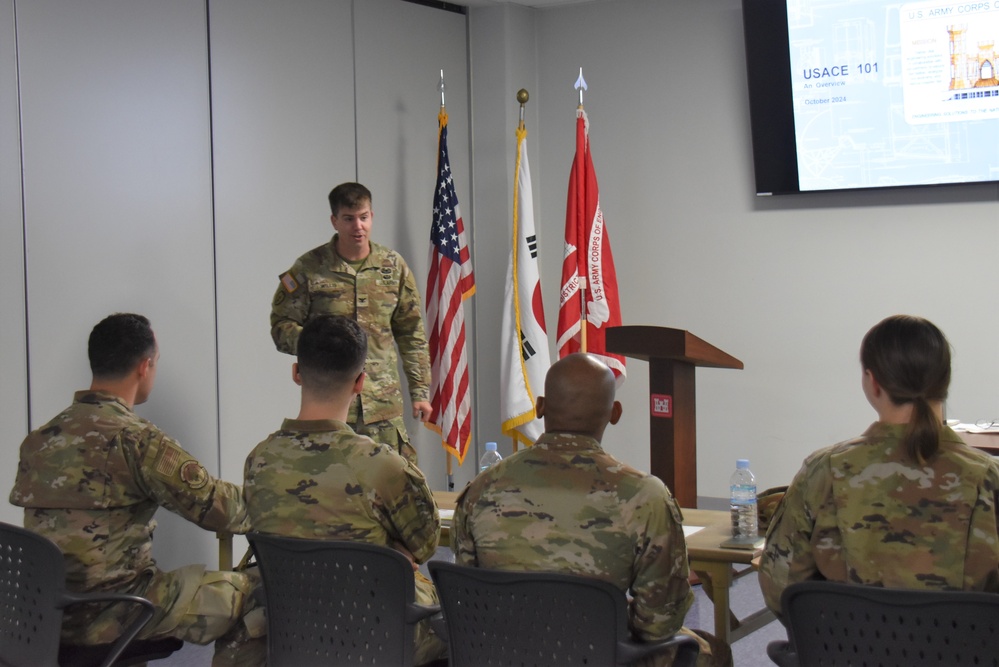 Army and Air Force engineers partner at Camp Humphreys, South Korea