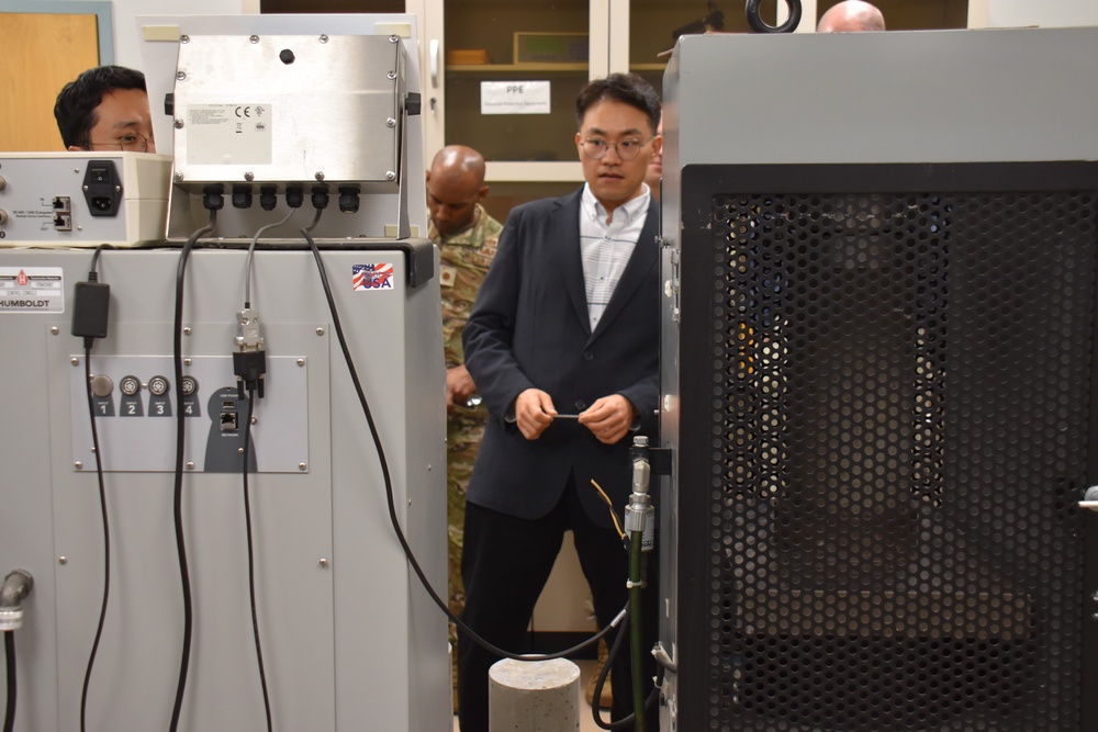 Army and Air Force engineers partner at Camp Humphreys, South Korea