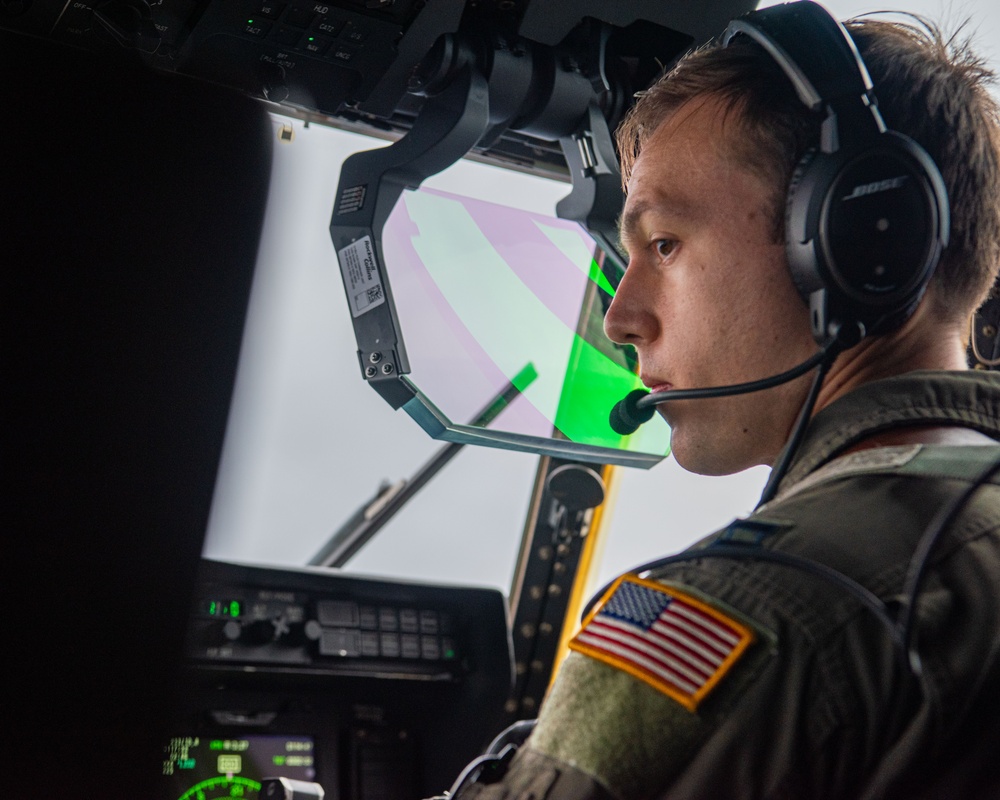 Readiness into Action: Team Yokota relocate equipment during exercise Beverly Morning