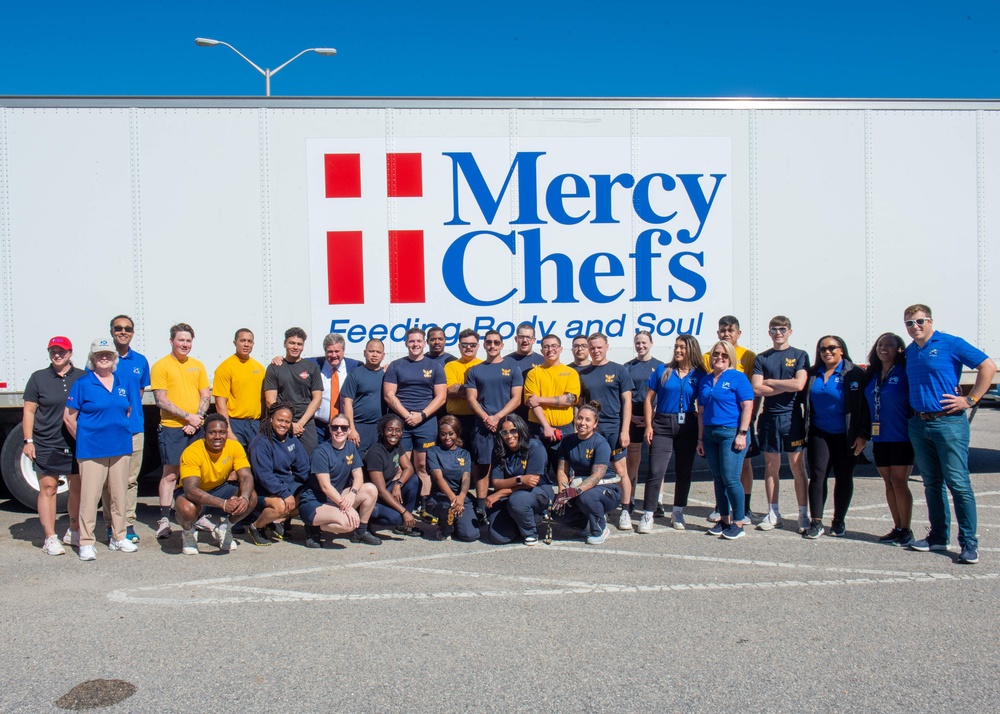 U.S. Navy Sailors support Hurricane Helene disaster relief