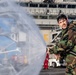 USS Ronald Reagan (CVN 76) conducts a counter-measure washdown