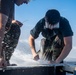 USS Ronald Reagan (CVN 76) conducts a counter-measure washdown