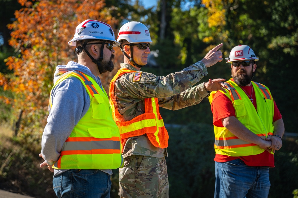 USACE team provides debris tech monitoring at Lake Lure
