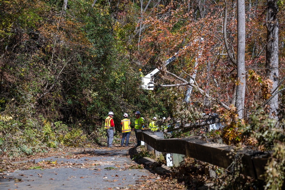 USACE oversees vegetation removal at North Carolina Arboretum