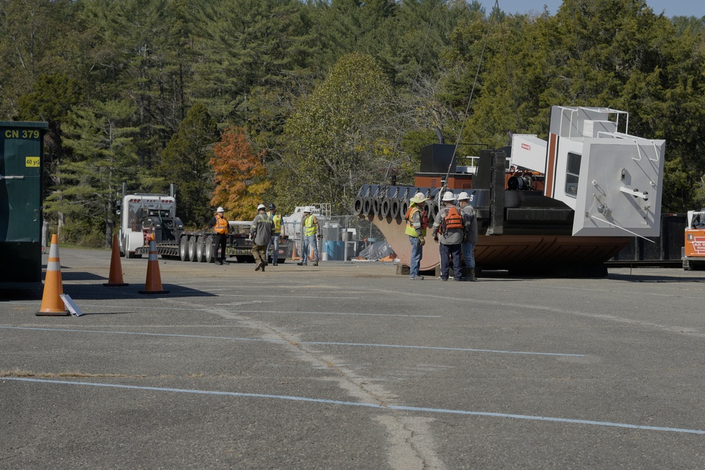 Tug Boat Arrival and Preparation for Launch at Claytor Lake